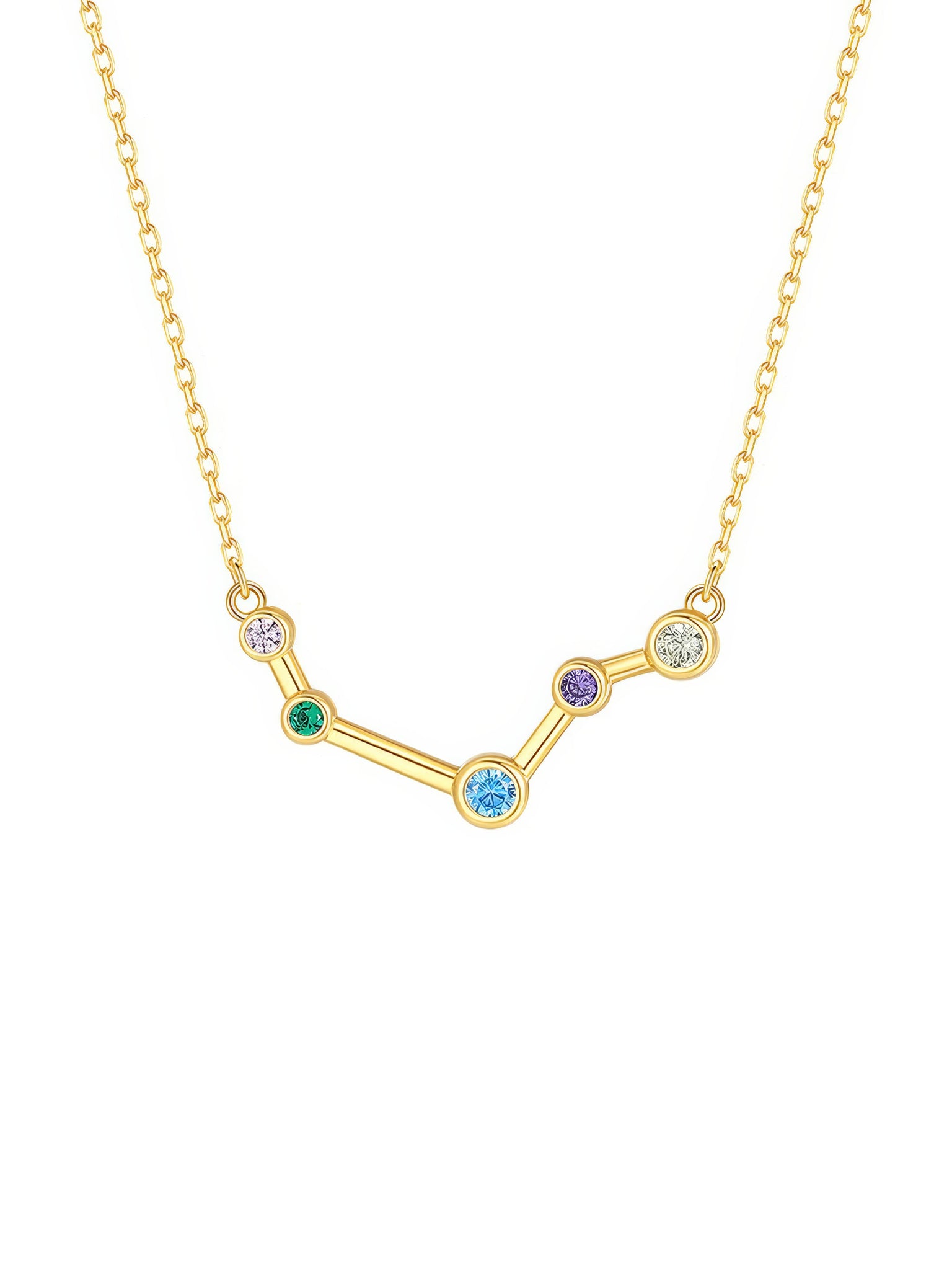 Aries Constellation Zodiac Necklace